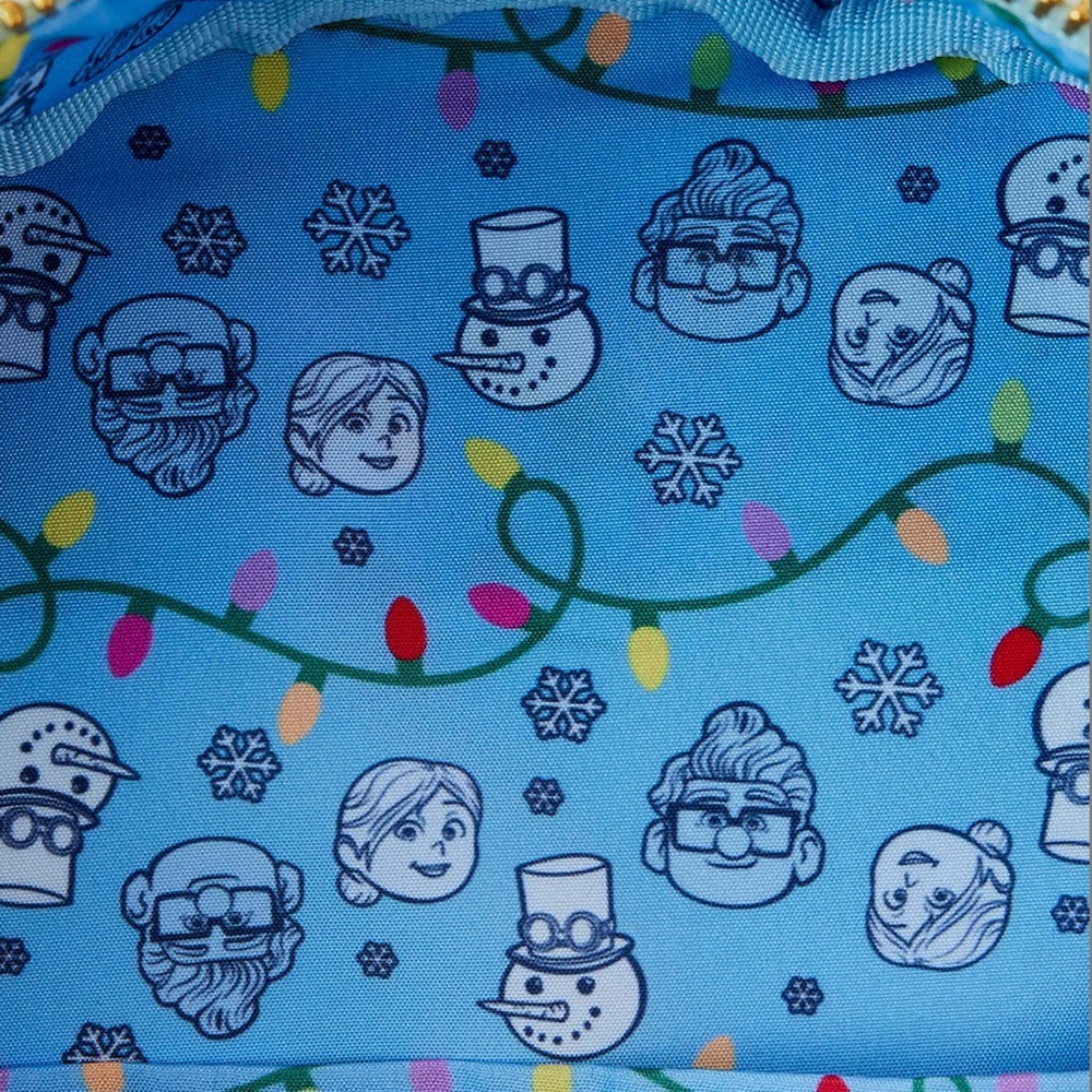 NWT SET Disney Pixar Loungefly UP mini backpack and wallet set - Picture 14 of 16